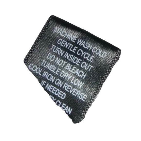 Recycled Karma I Eat Glitter For Breakfast Shirt Black Silver Metallic Foil Sz M - Picture 8 of 9